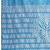 Blue silk blend printed saree with blouse