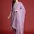 Ethnic Motifs Embroidered Kurta with Trousers & With Dupatta