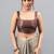 Grey polyester woven design saree with blouse