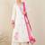 Women Floral Embroidered Regular Thread Work Kurta with Trousers & With Dupatta