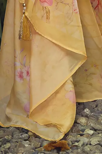 Women Ethnic Motifs Embroidered Regular Thread Work Pure Cotton Kurta with Trousers & With Dupatta