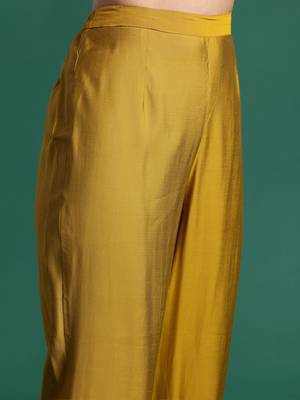 Women Ethnic Motifs Embroidered Regular Thread Work Kurta with Trousers & With Dupatta 4