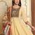 Women Ethnic Motifs Printed Tiered Pure Cotton Kurta with Trousers & With Dupatta