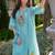 Women Floral Embroidered Regular Thread Work Pure Cotton Kurta with Trousers & With Dupatta