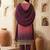 Women Ethnic Motifs Printed Regular Thread Work Kurta with Trousers & With Dupatta