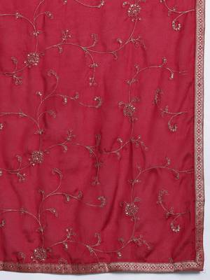 Ethnic Motifs Kurta with Trousers & Dupatta 4