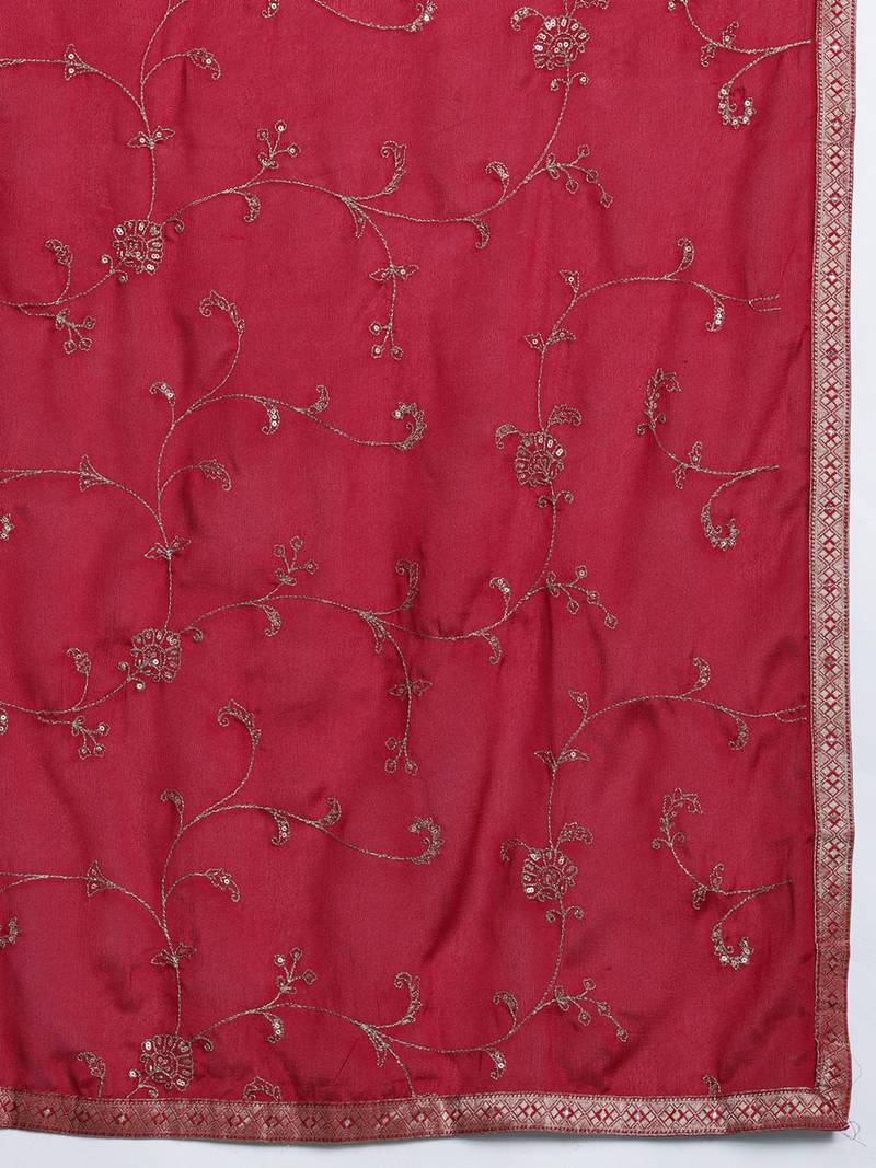 Ethnic Motifs Kurta with Trousers & Dupatta