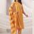 Women Bandhani Printed Regular Mirror Work Kurta Trousers With Dupatta