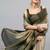 Multicolor tussar dyed saree with blouse