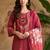 Women Floral Embroidered Regular Thread Work Kurta with Trousers & With Dupatta