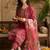 Women Floral Embroidered Regular Thread Work Kurta with Trousers & With Dupatta