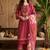Women Floral Embroidered Regular Thread Work Kurta with Trousers & With Dupatta