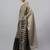 Grey tussar woven design saree with blouse
