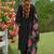 Women Floral Embroidered Regular Thread Work Liva Kurta with Trousers & With Dupatta