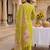 Women Ethnic Motifs Embroidered Panelled Sequinned Kurta with Trousers & With Dupatta