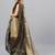 Grey tussar colourblocked saree with blouse