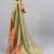 Multicolor tissue woven design saree with blouse