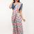 White linen printed saree with blouse