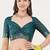 Yellow linen woven design saree with blouse