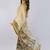 Beige polyester printed saree with blouse
