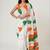 White organza striped saree with blouse