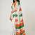 White organza striped saree with blouse