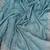 Teal silk blend embroidered saree with blouse