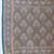Teal silk blend woven design saree with blouse