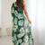 green georgette mirror work saree