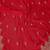 Red pure chiffon embellished saree with blouse
