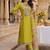 Women Ethnic Motifs Embroidered Panelled Sequinned Kurta with Trousers & With Dupatta