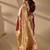 Pink silk blend woven design saree with blouse
