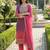 Women Ethnic Motifs Printed Regular Thread Work Kurta with Trousers & With Dupatta