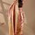 Multicolor silk blend woven design saree with blouse