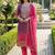 Women Ethnic Motifs Printed Regular Thread Work Kurta with Trousers & With Dupatta