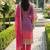 Women Ethnic Motifs Printed Regular Thread Work Kurta with Trousers & With Dupatta