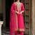 Women Ethnic Motifs Embroidered Regular Kurta with Trousers & With Dupatta