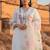 Women Floral Embroidered Regular Thread Work Kurta & Trousers With Dupatta