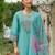 Women Floral Embroidered Regular Thread Work Kurta with Trousers & Dupatta