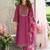 Women Floral Embroidered Kurta with Trousers & Dupatta