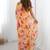 peach heavy chiffon mirror work saree