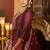 Embroidered Gotta Patti Work Round Neck Kurta With Trousers & Dupatta