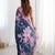 navy blue heavy chiffon mirror work saree