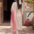 Women Floral Embroidered Regular Patchwork Kurta with Trousers & With Dupatta