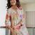 Women Floral Printed Regular Pure Cotton Kurta with Trousers