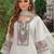 Women Floral Embroidered Regular Thread Work Liva Kurta with Trousers & With Dupatta