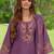 Women Floral Embroidered Regular Thread Work Liva Kurta with Trousers & With Dupatta