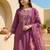Women Floral Embroidered Regular Thread Work Kurta with Trousers & With Dupatta