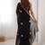black heavy smooth sitara mirror work satin saree