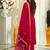 Women Ethnic Motifs Embroidered Regular Kurta with Trousers & With Dupatta